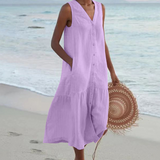 Ava | Women's V-Neck Dress
