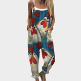 Rachel | Comfortable Printed Overalls