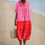 Rachel | Striking Checked Dress