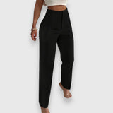 Evelyn | High Rise Tailored Trousers