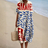 Harper | Sardine Print Dress