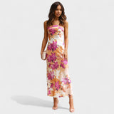 Celia | Strapless Satin Dress