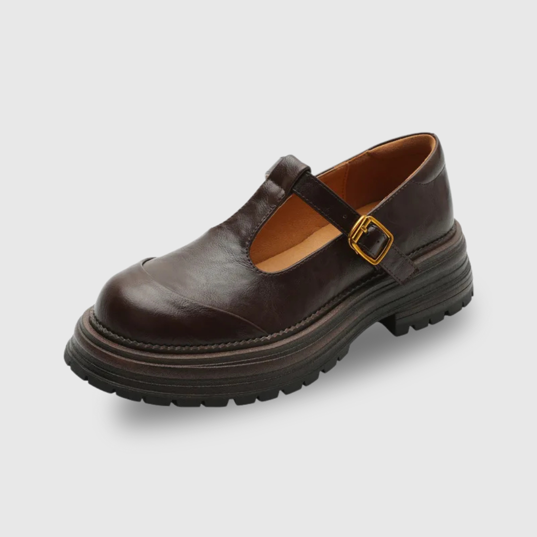 Evelyn | Vintage T-strap Shoes