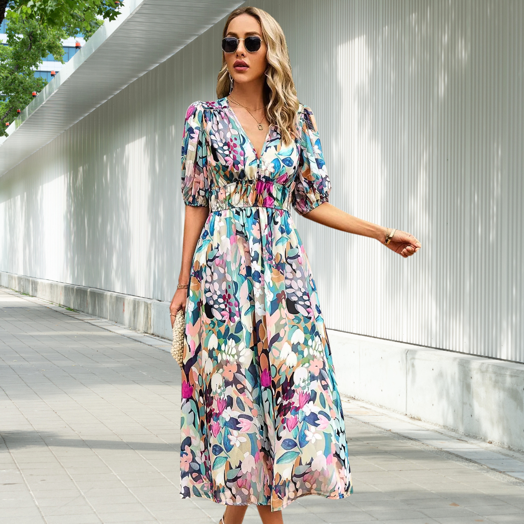 Nora | Classic Midi Dress