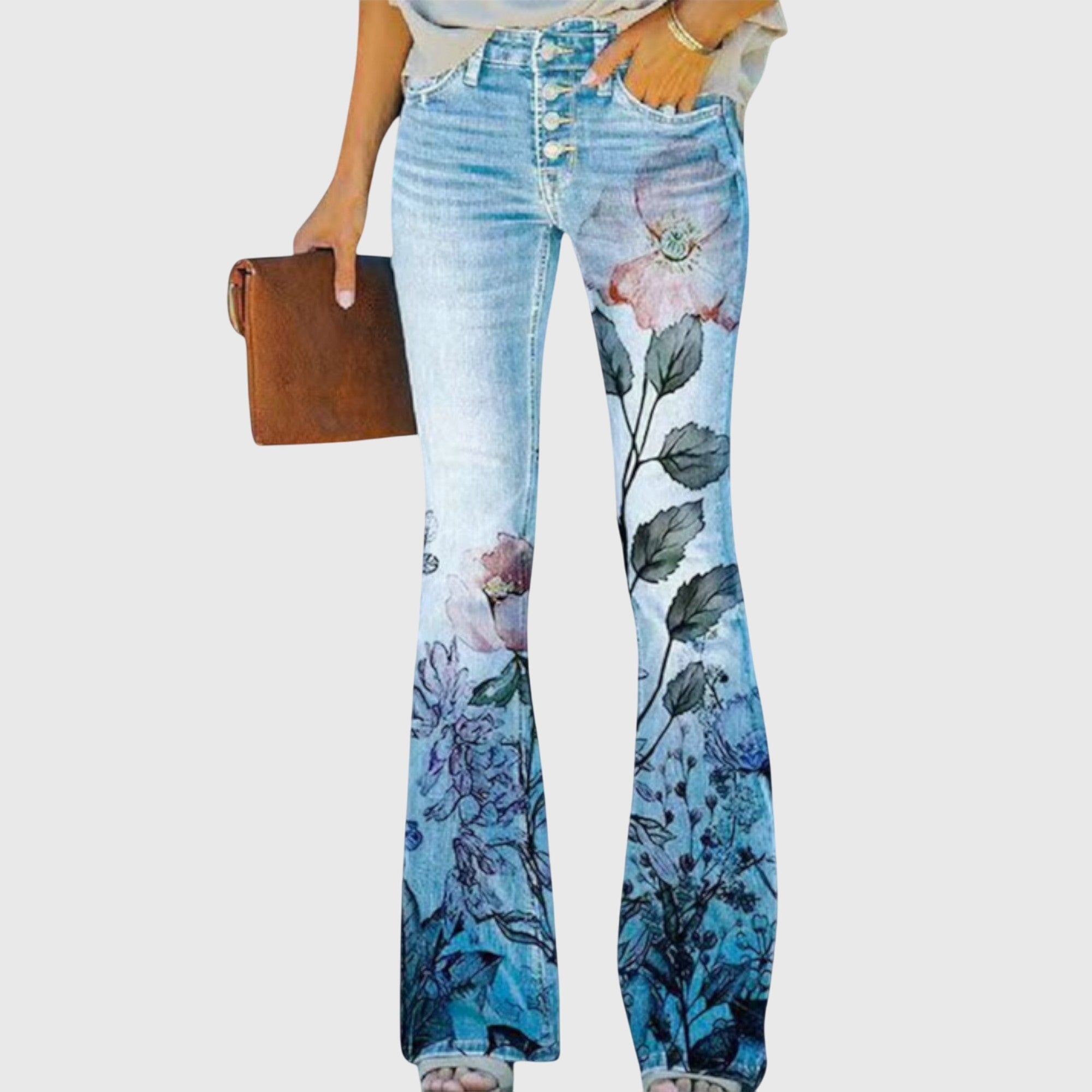Ava | Floral Print Pants