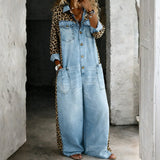 Chloe | Denim Shirt Jumpsuit