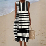 Evelyn | Graphic Print Dress