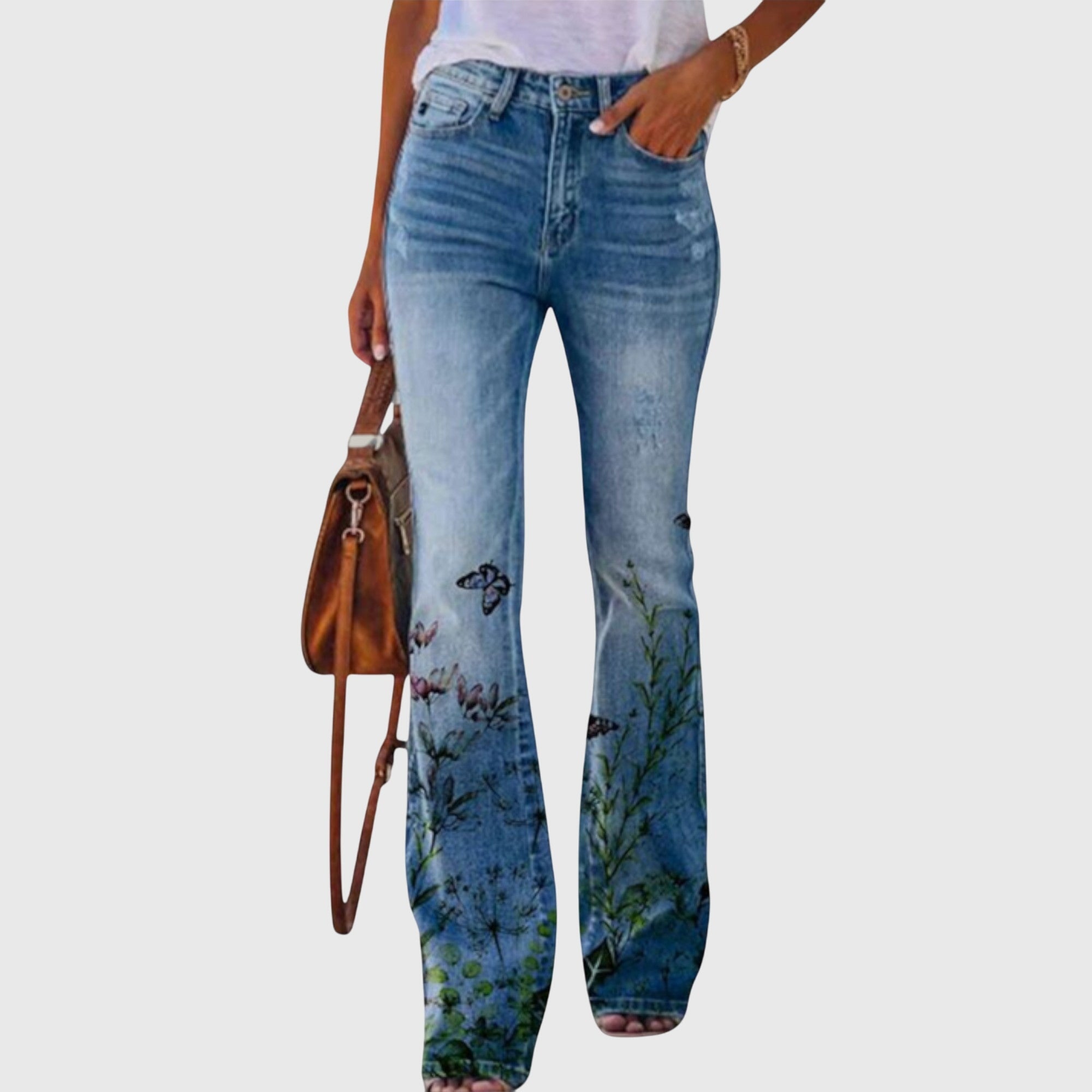 Ava | Floral Print Pants