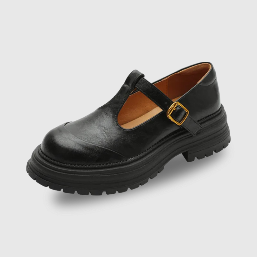 Evelyn | Vintage T-strap Shoes