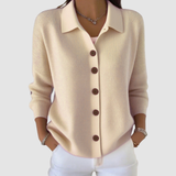 Hilary | Soft Button-Up Knit Cardigan