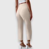 Evelyn | High Rise Tailored Trousers