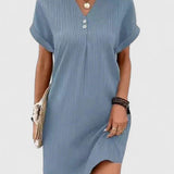 Evelyn | Women's Draped Dress