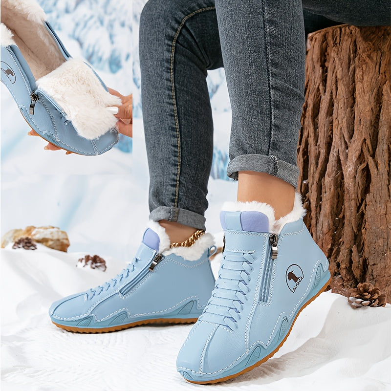 Rachel | Cozy Winter Ankle Boots