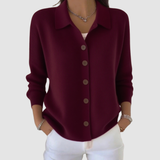 Hilary | Soft Button-Up Knit Cardigan
