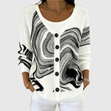Erica | Knit Button-Detail Cardigan