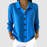 Hilary | Soft Button-Up Knit Cardigan