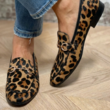 Ava | Statement Leopard Print Loafers