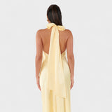 Claire | Satin Bow Dress