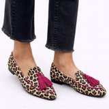 Leah | Leopard Print Loafers