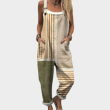 Amelia | Comfortable Printed Overalls