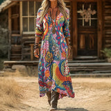 Amelia | Vintage Inspired Long Sleeve Dress