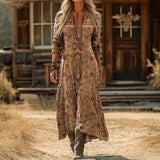 Rachel | Vintage Inspired Long Sleeve Dress