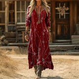 Evelyn | Long-Sleeve Casual Vintage-Inspired Dress