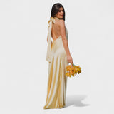 Claire | Satin Bow Dress