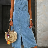 Emily | Casual Denim Jumper Dress
