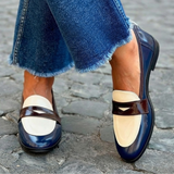 Ava | Contrasting Trim Slip-On Shoes