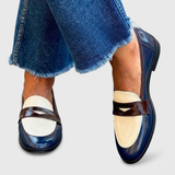 Ava | Contrasting Trim Slip-On Shoes