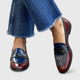 Ava | Contrasting Trim Slip-On Shoes