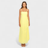 Amelia | Yellow Maxi Dress
