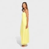 Amelia | Yellow Maxi Dress