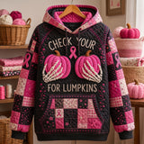 Carol | Pink Pumpkin Skeleton Hoodie