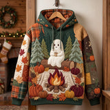 Emily | Cozy Autumn Ghost Hoodie