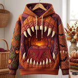 Violet | Roaring Monster Mouth Hoodie