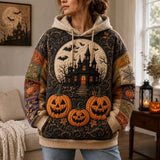 Zoe | Haunted Pumpkin Night Hoodie