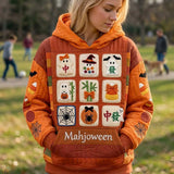 Candice | Spooky Tile Game Hoodie