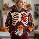 Alison | After Dark Skeletons Hoodie