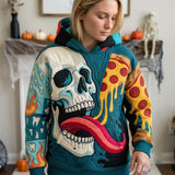 Allison | Skeleton Print Hoodie