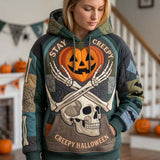 Maya | Skeleton Print Hoodie