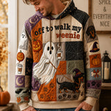 Annabel | Ghostly Dachshund Walk Hoodie