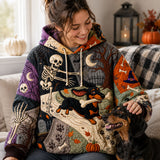 Anne | Spooky Skeleton Dachshund Hoodie