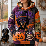 Andrea | Spooky Dachshund Hoodie