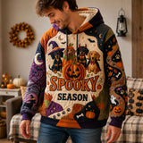 Amanda | Spooky Dachshund Graphic Hoodie