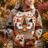 Belle | Cozy Pumpkin Ghost Hoodie