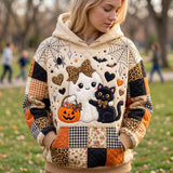 Astrid | Cozy Pumpkin Ghost Hoodie