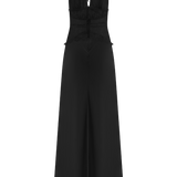 Hannah | Lace and Satin Dress