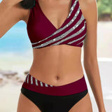Sienna | Printed Bikini in Warm Tones